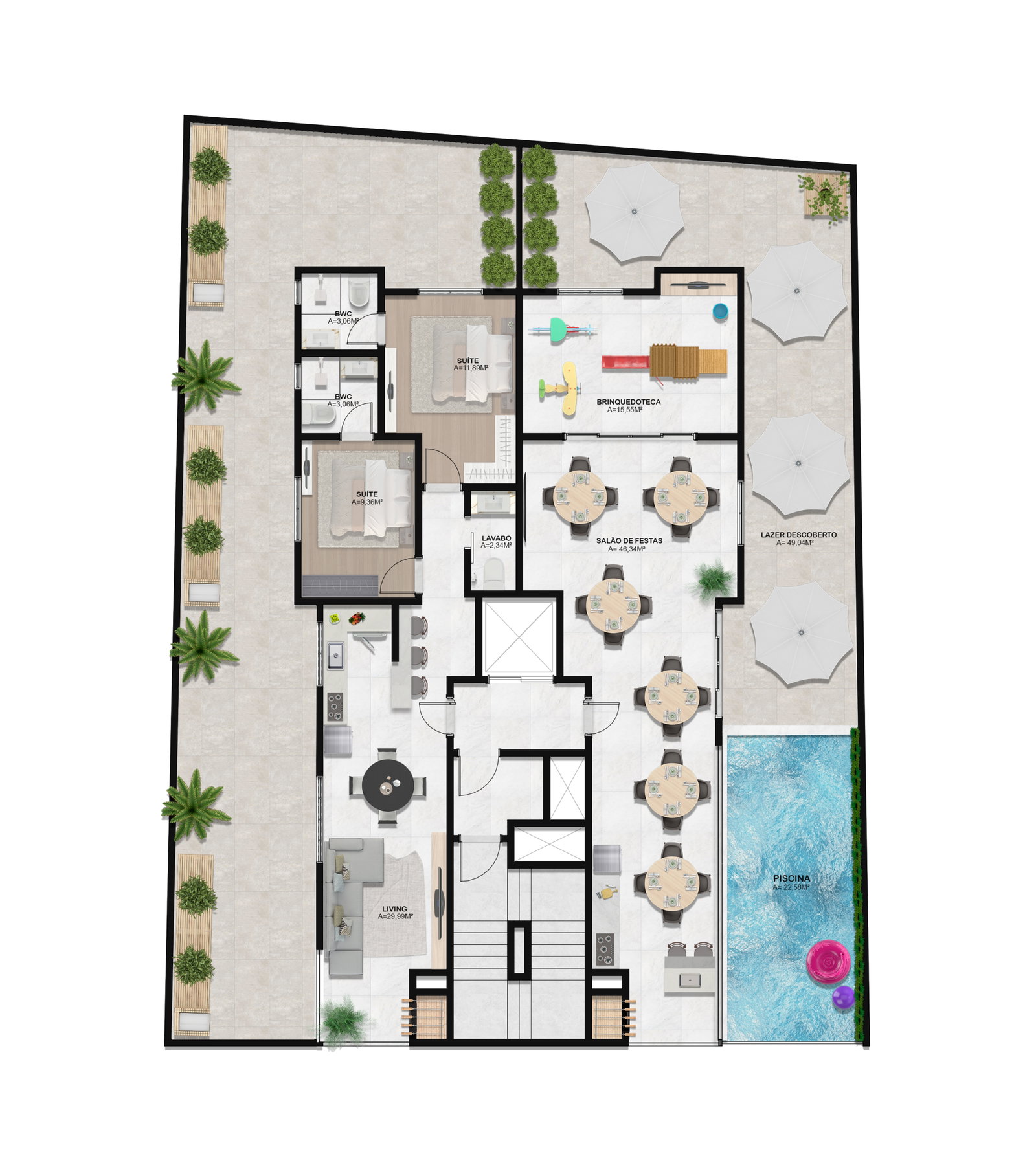 Granvittá Residence — Plantas 2