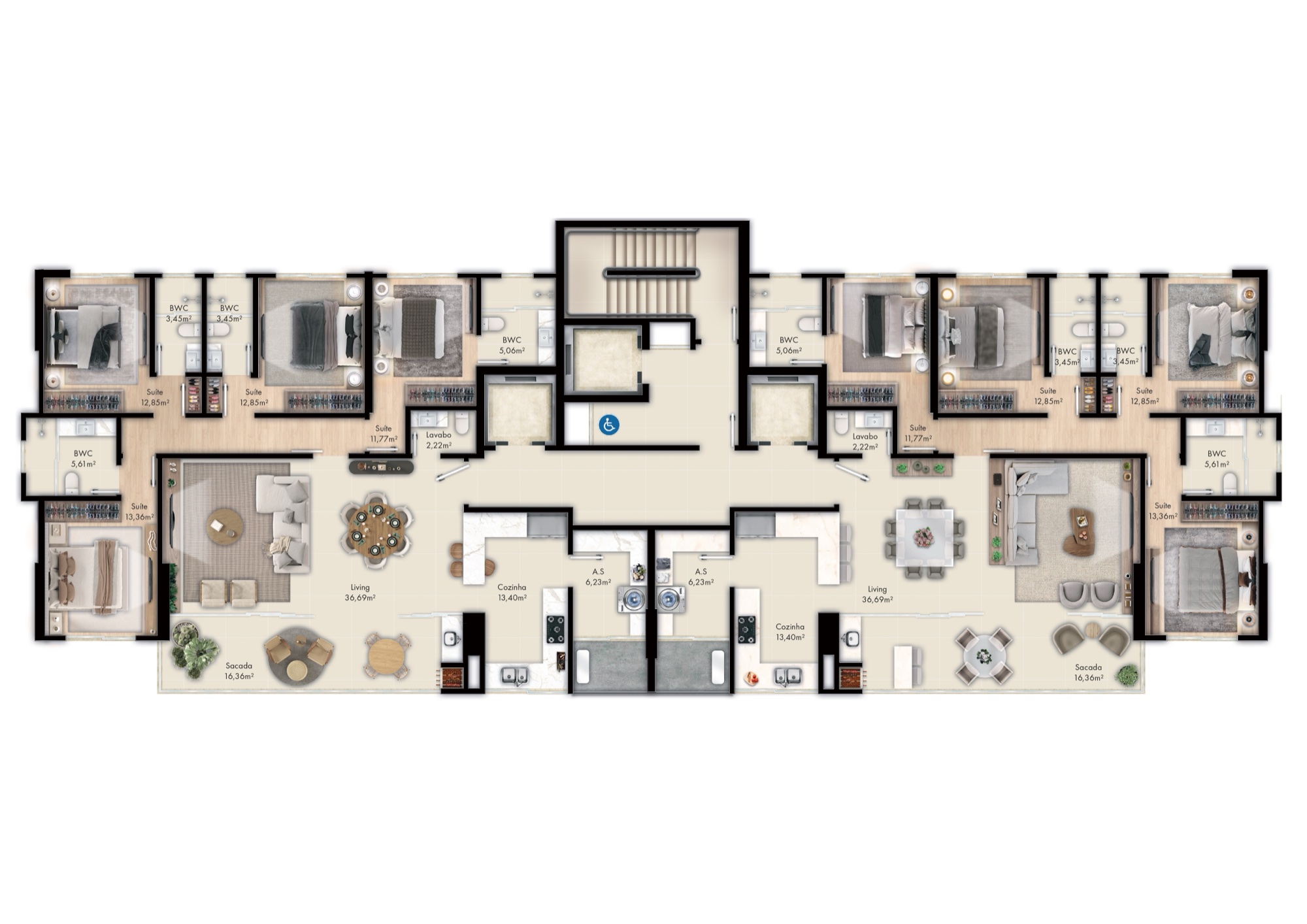 Imperial Tower — Plantas 1