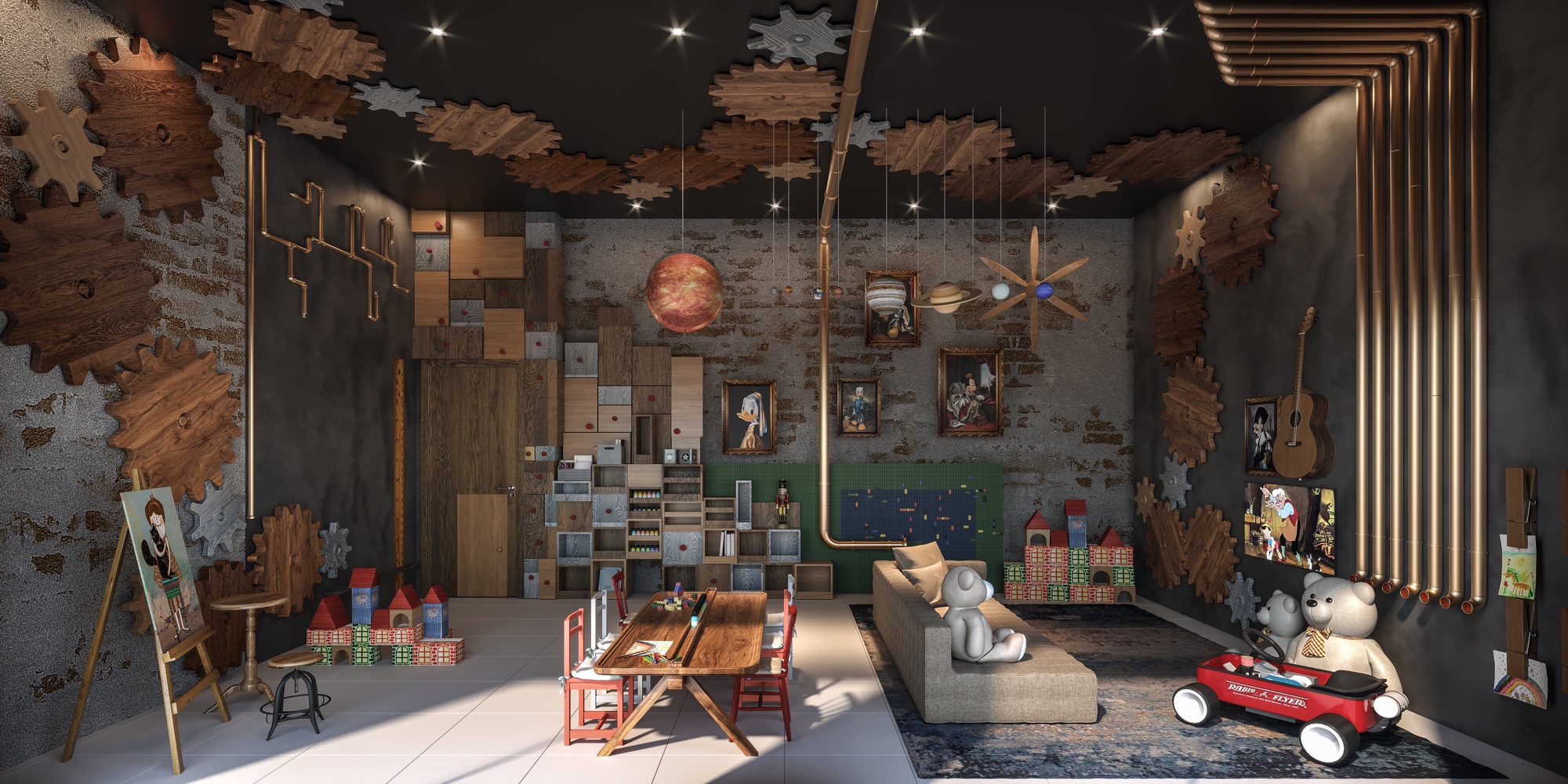 L'Atelier — Renders e ambientes 16