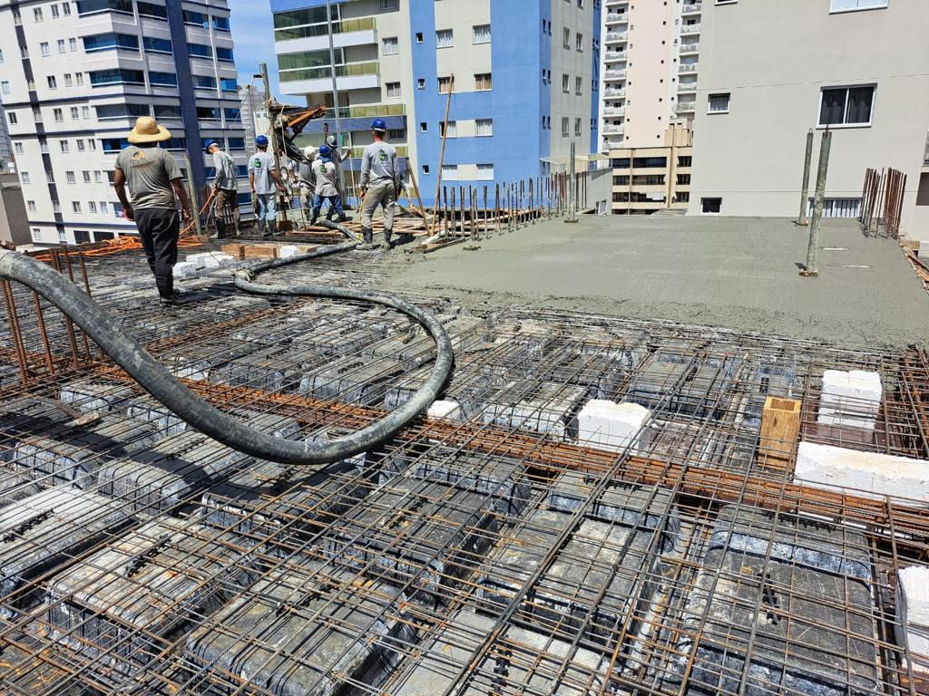 Mare Prime — Andamento da obra 1