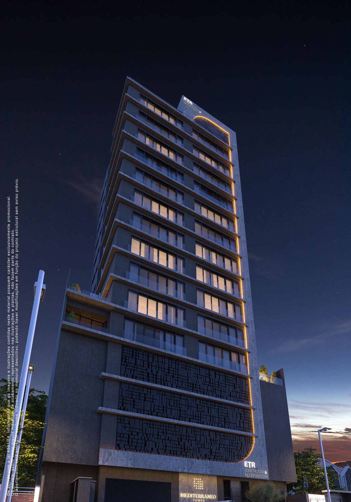 Mediterrâneo Tower — Renders e ambientes 1