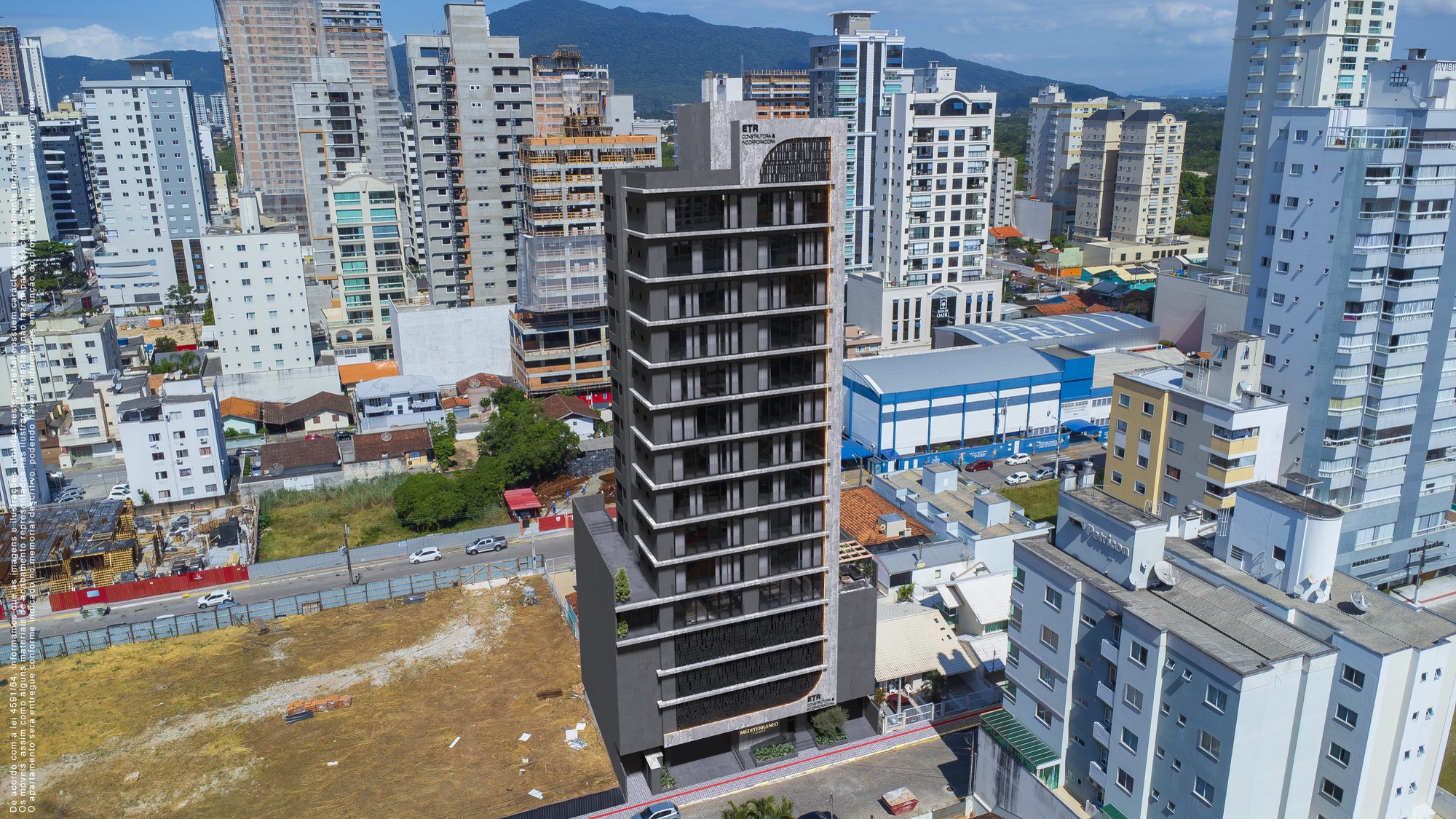 Mediterrâneo Tower — Renders e ambientes 3