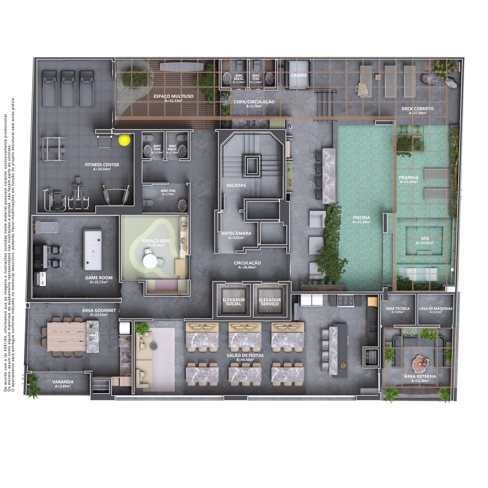 Mediterrâneo Tower — Plantas 2