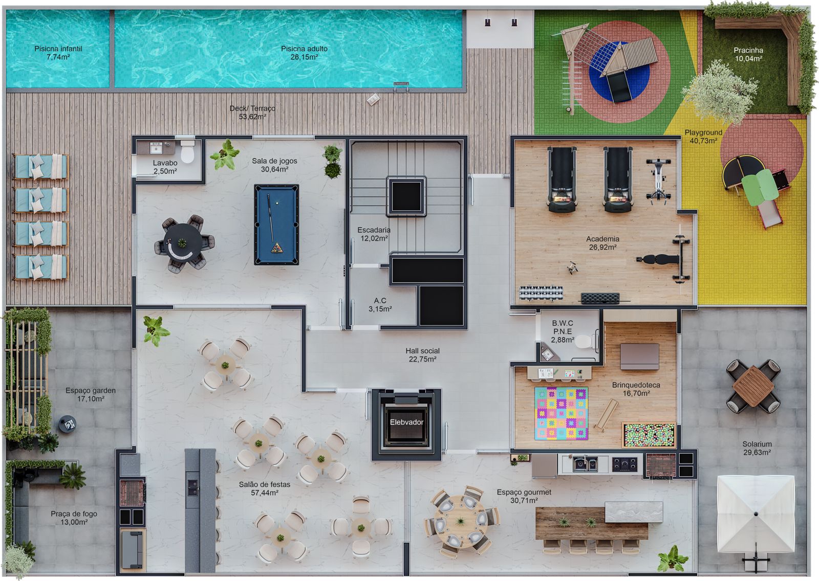 Monte Moriá Residence — Plantas 2