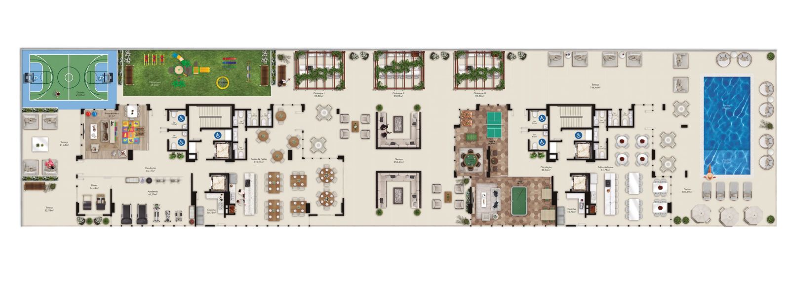 Montreal Towers — Plantas 3