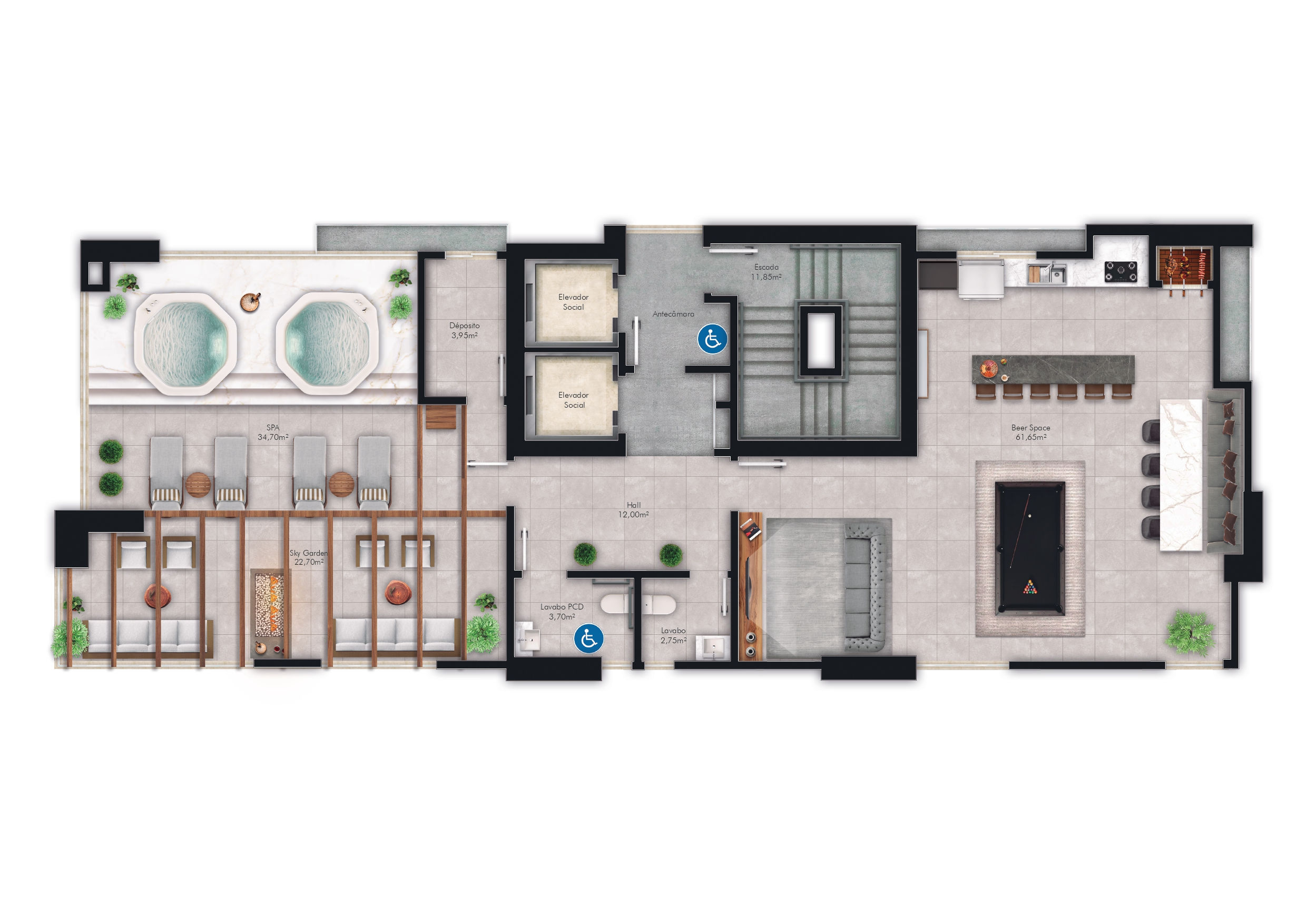 Palazzo Royale — Plantas 3
