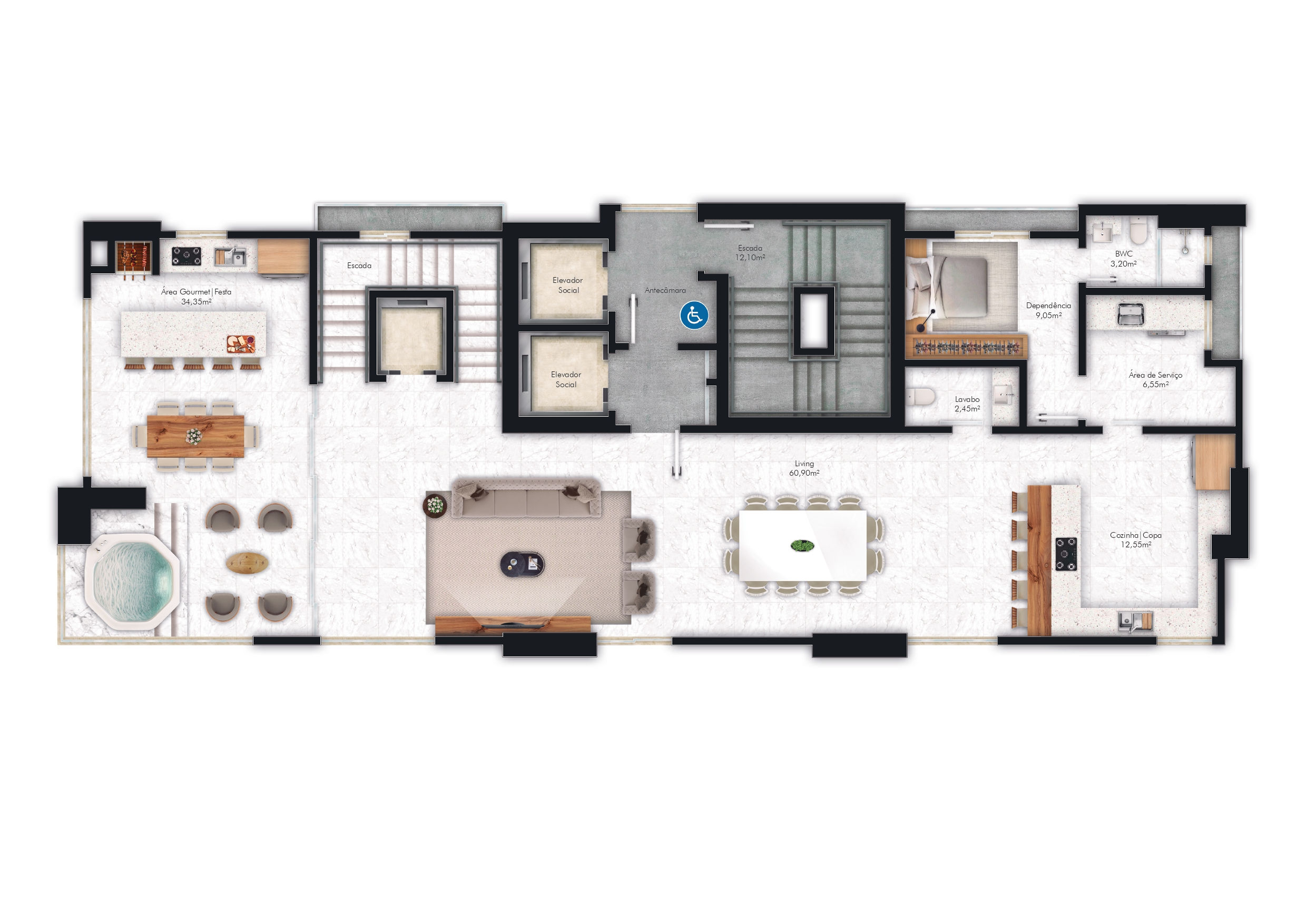 Palazzo Royale — Plantas 6