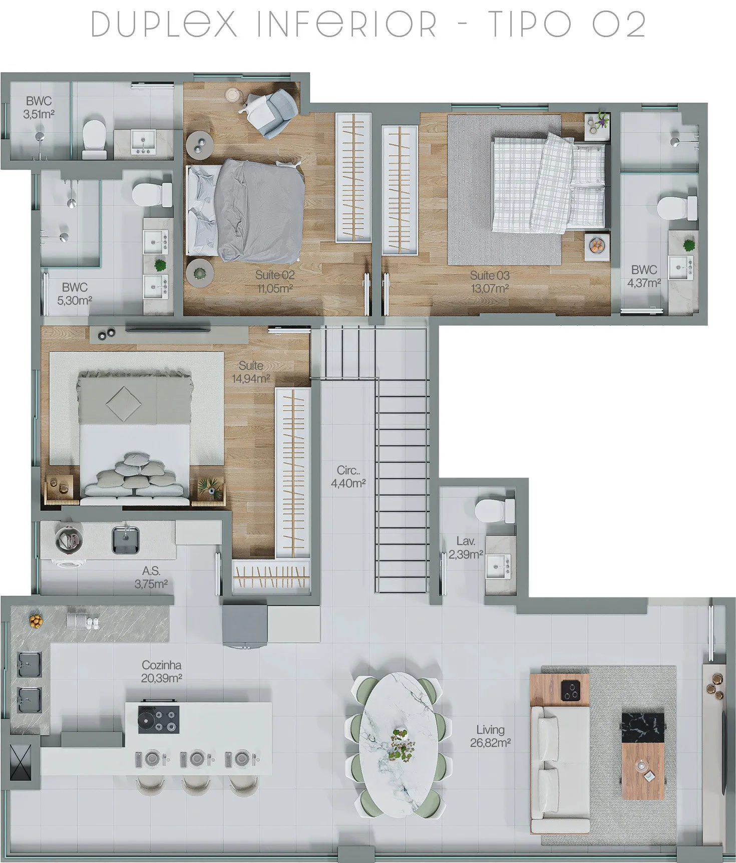 Porto Verano — Planta 6