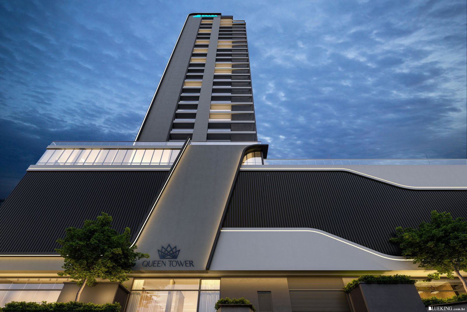 Queen Tower — Renders e ambientes 2