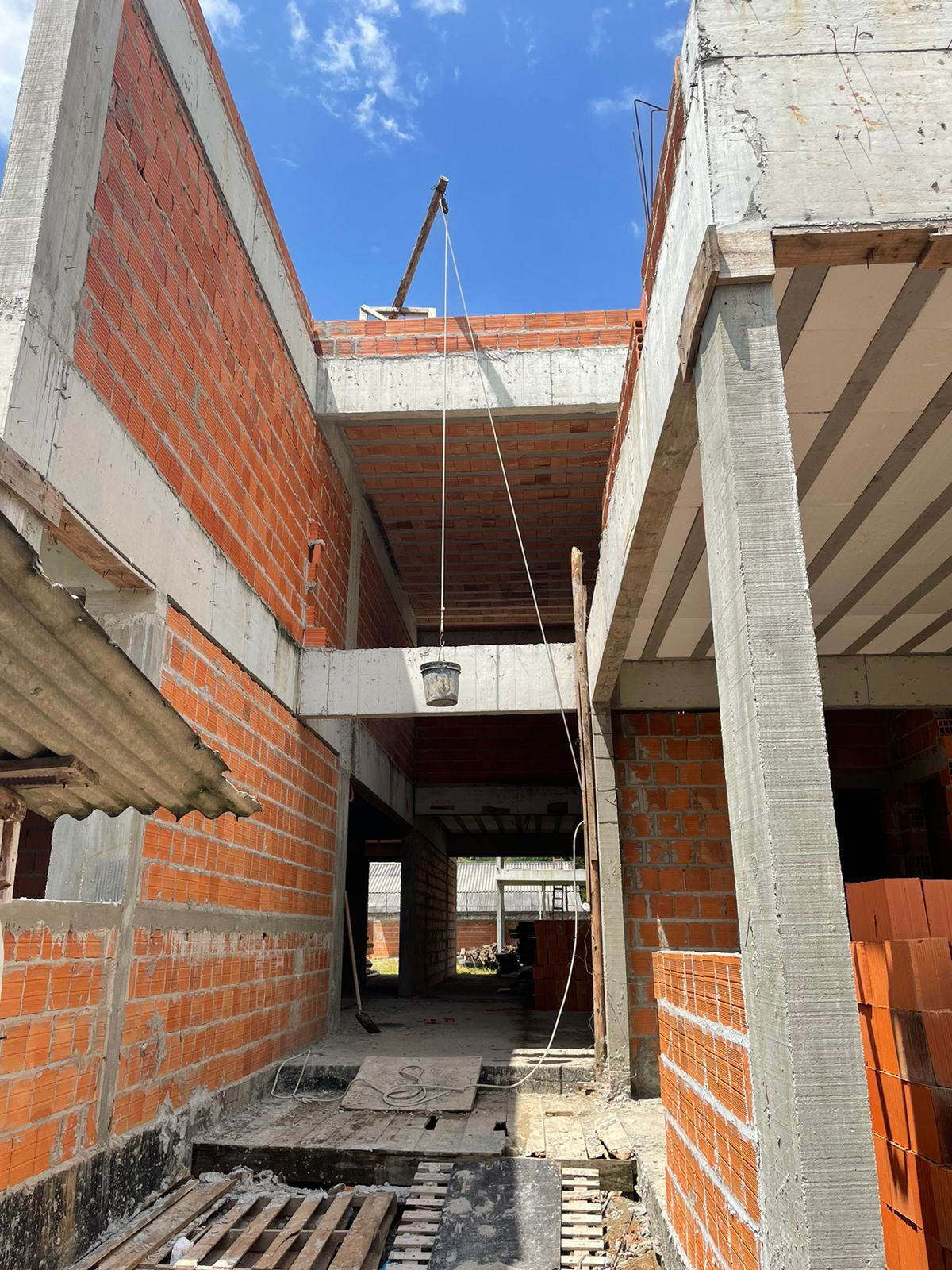 Residência Casa Flora — Andamento da obra 2
