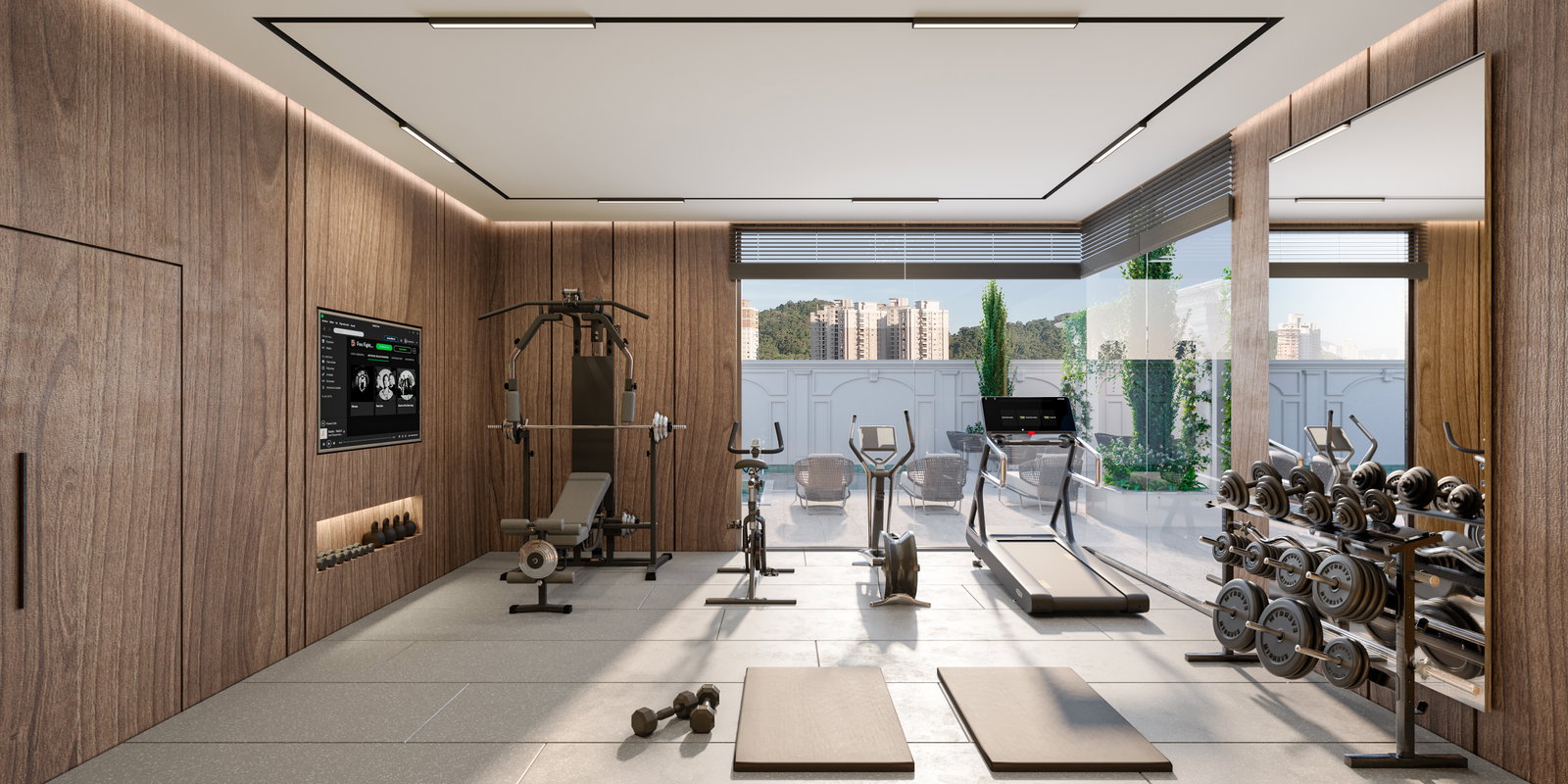 Residencial Acácia — Renders e ambientes 3