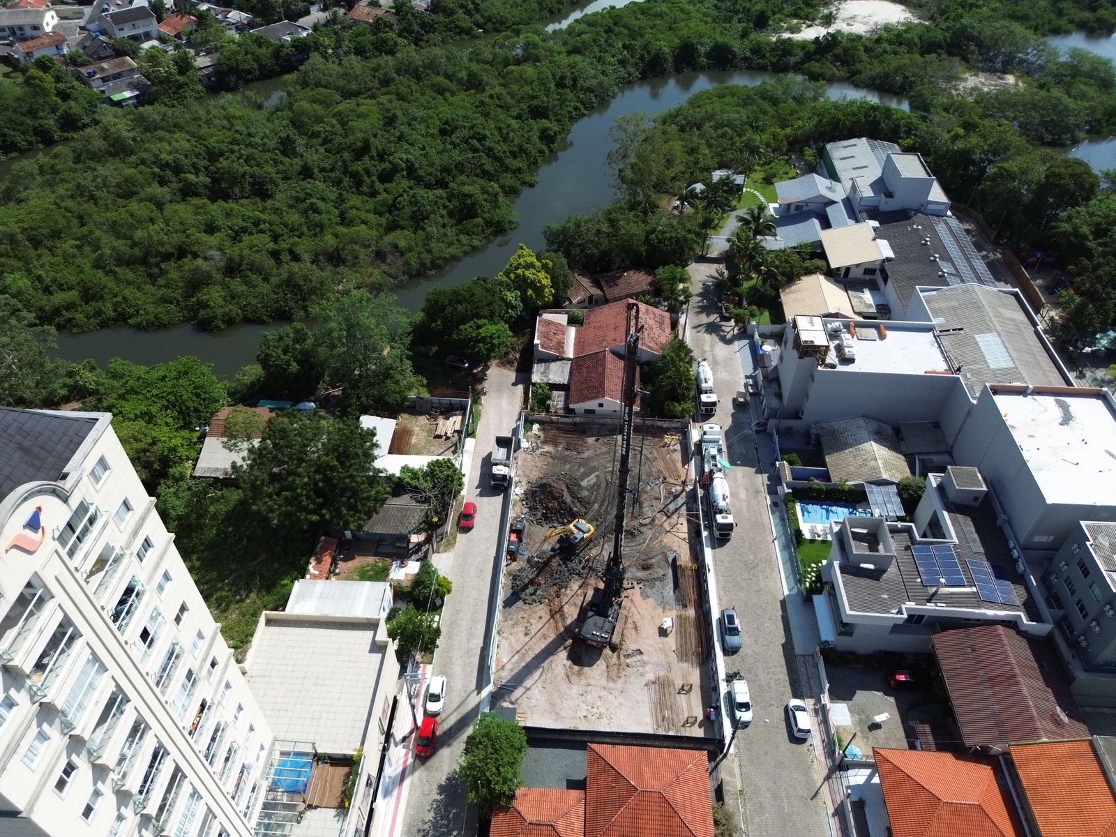 Residencial Alipio Schirmann — Andamento da obra 2