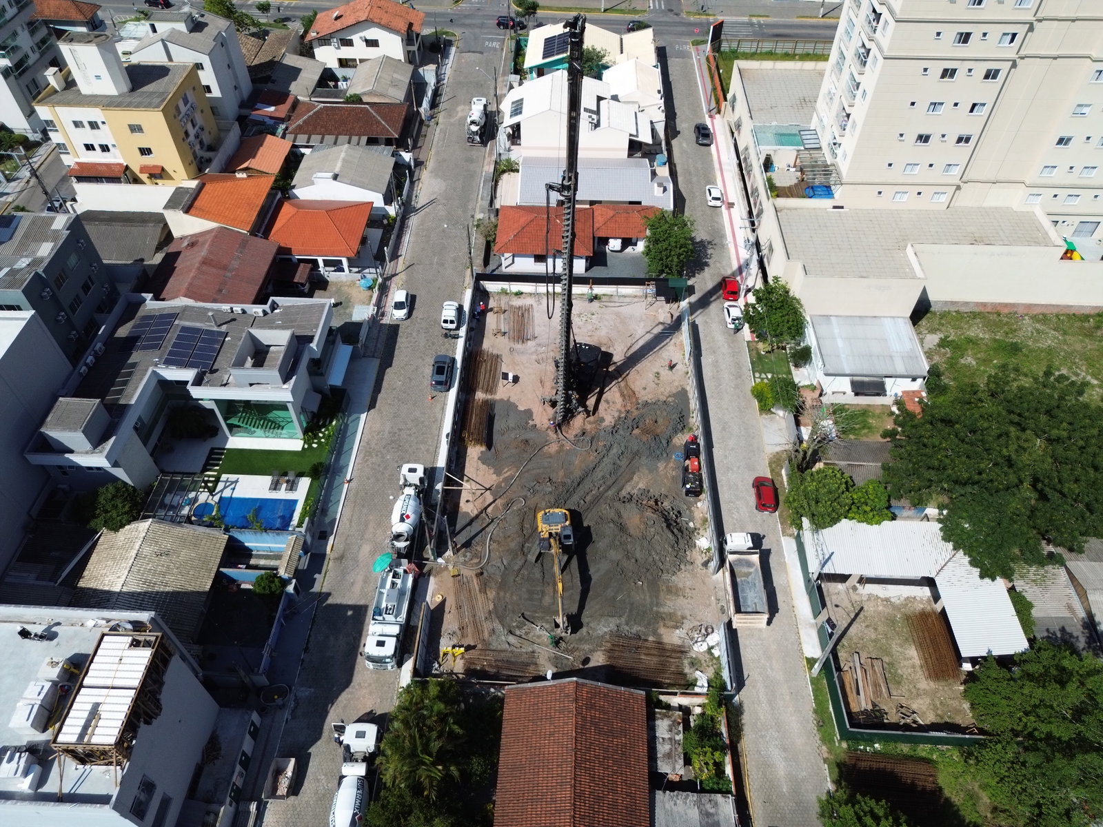 Residencial Alipio Schirmann — Andamento da obra 3