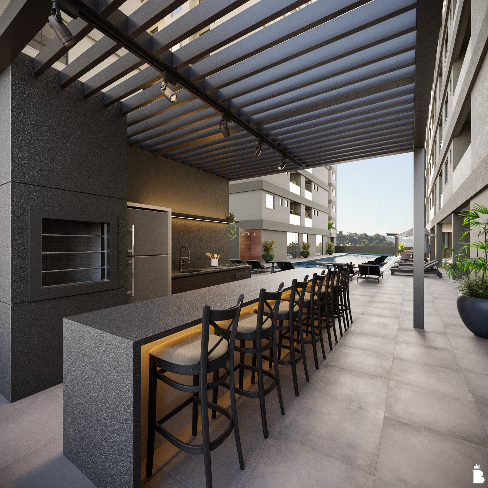 Riviera — Renders e ambientes 12