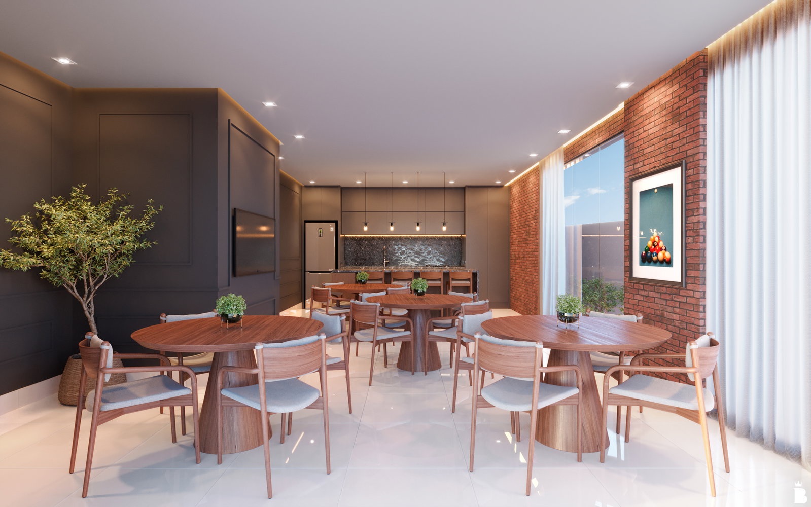 Riviera — Renders e ambientes 13