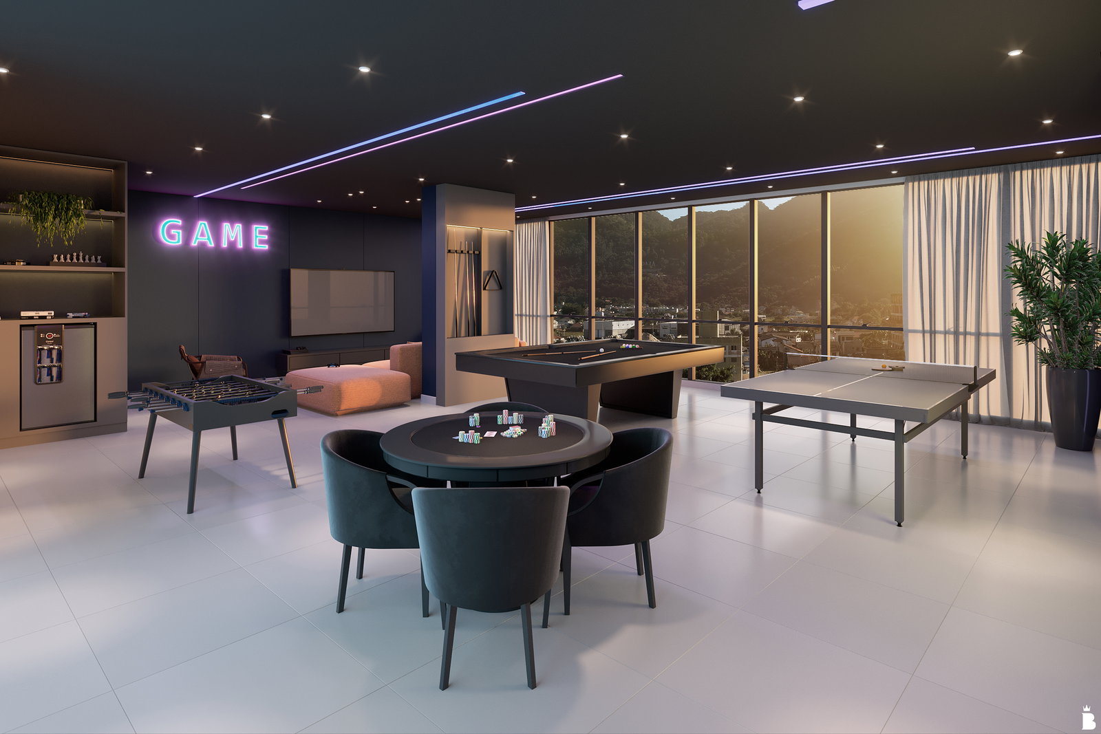 Riviera — Renders e ambientes 14