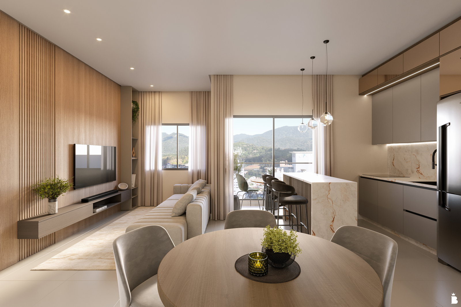 Riviera — Renders e ambientes 26
