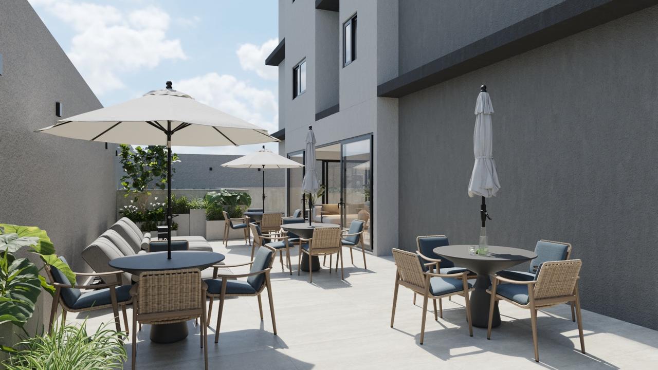 Rue D'Université — Renders e ambientes 4
