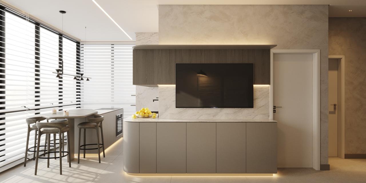 Rue D'Université — Renders e ambientes 19