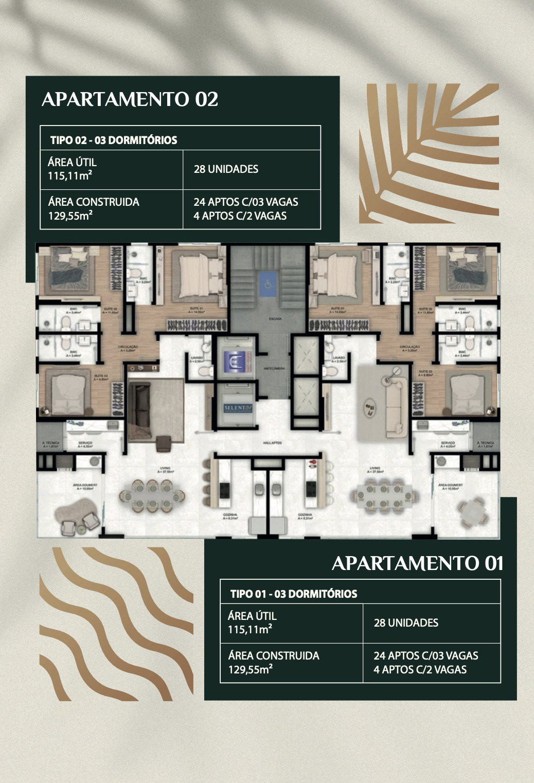 Selent Paradise Way — Plantas 2