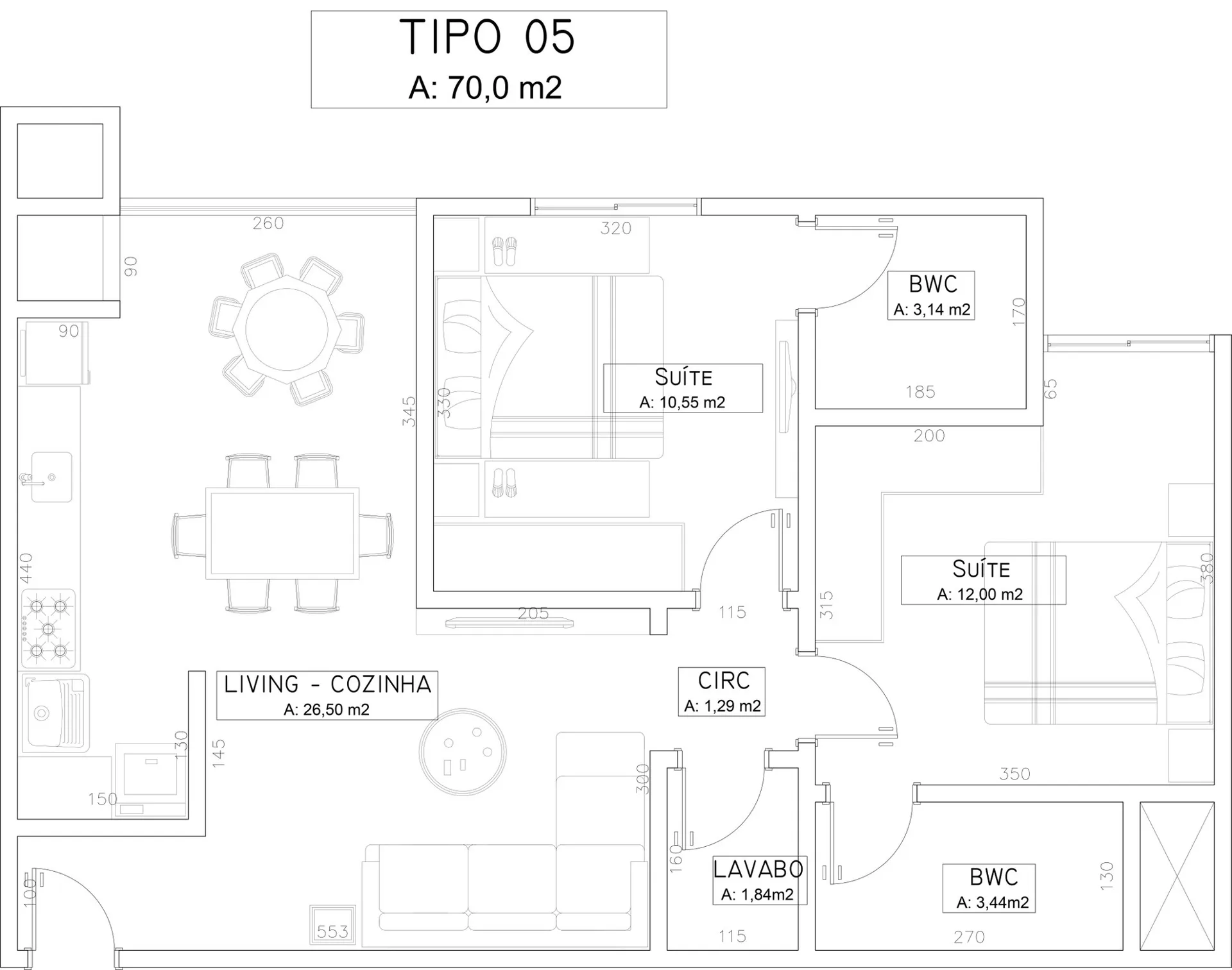 Space One — Planta 6
