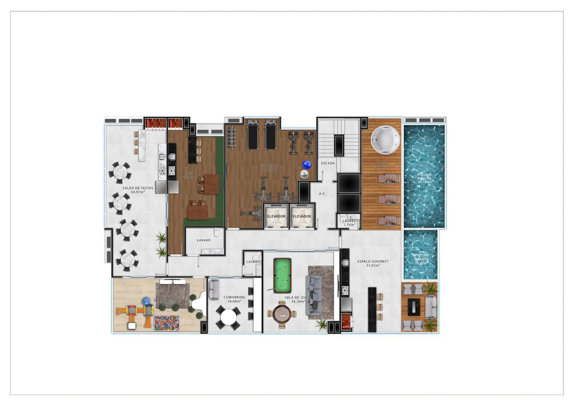 Spazio Haja Residencial — Planta 2