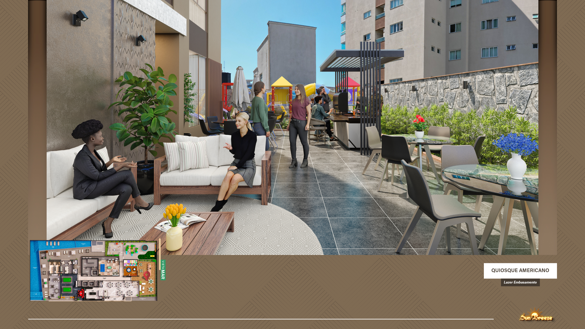 Sun Breeze — Renders e ambientes 7