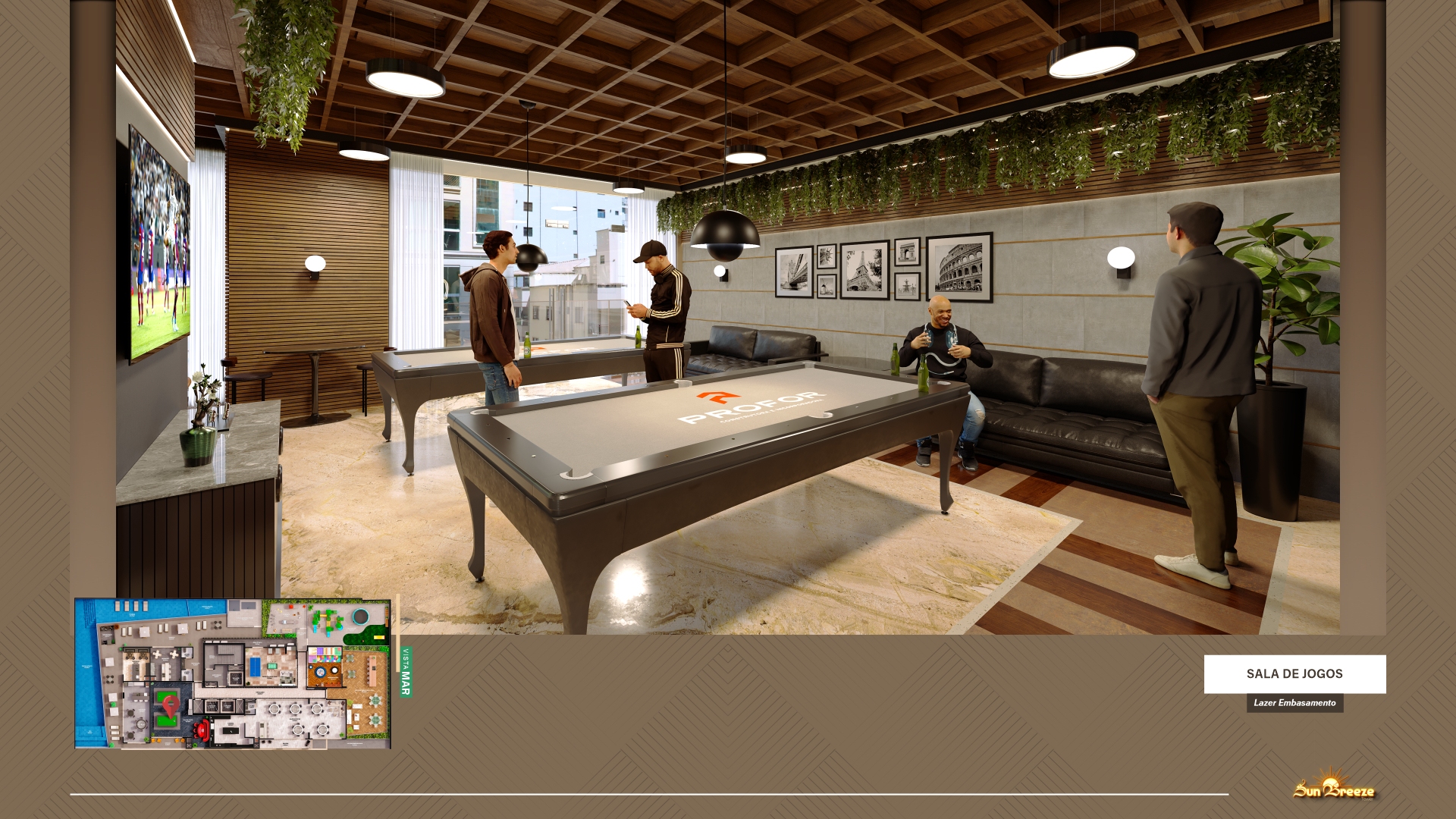 Sun Breeze — Renders e ambientes 13