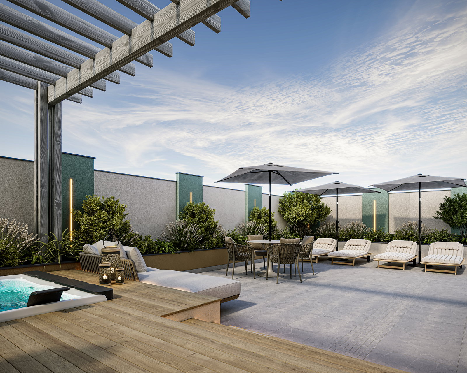 Sunset — Renders e ambientes 6