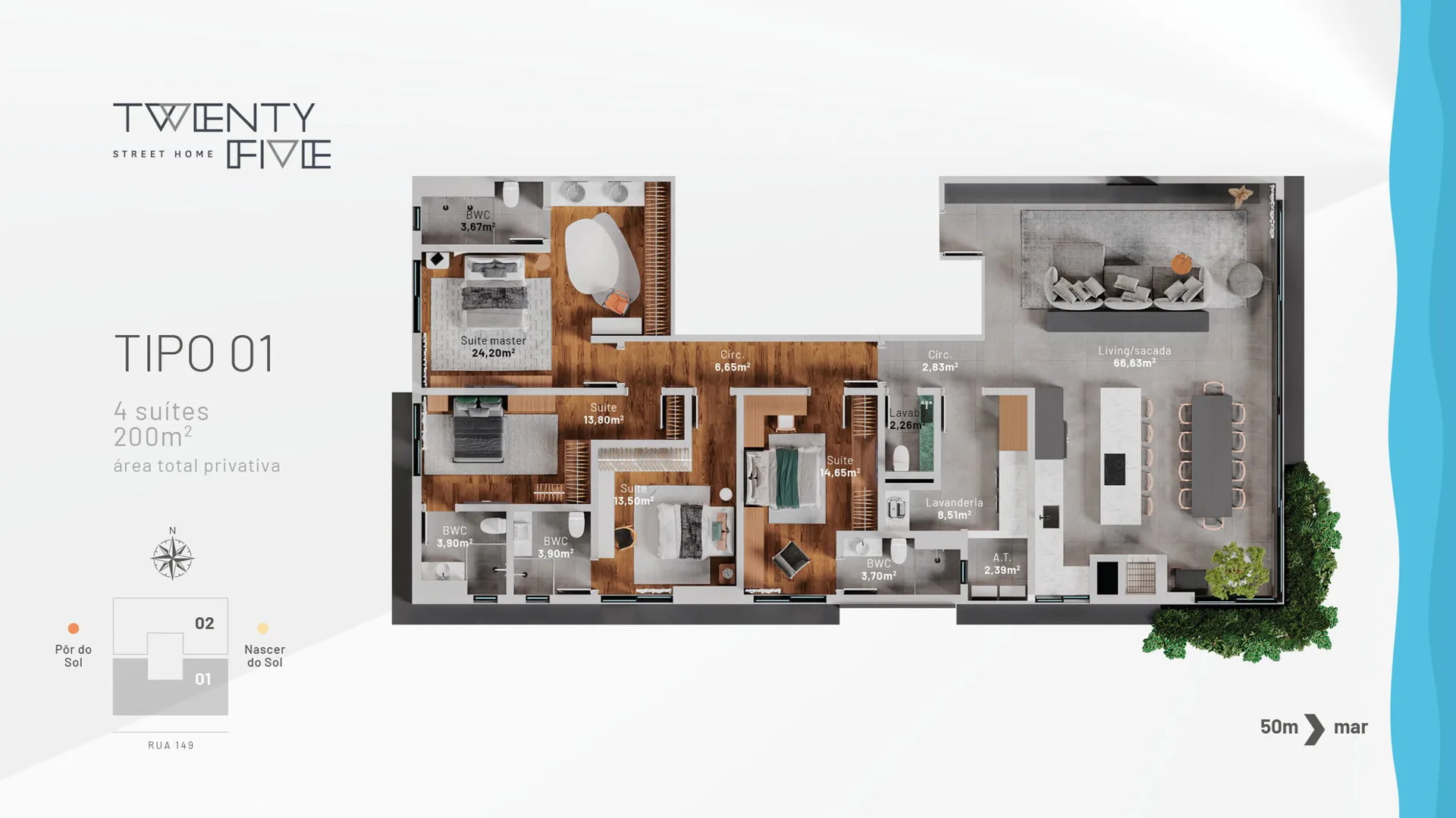 Twenty Five Street Home — Planta 1