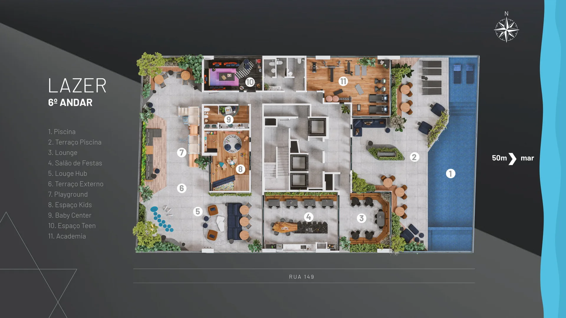 Twenty Five Street Home — Planta 3