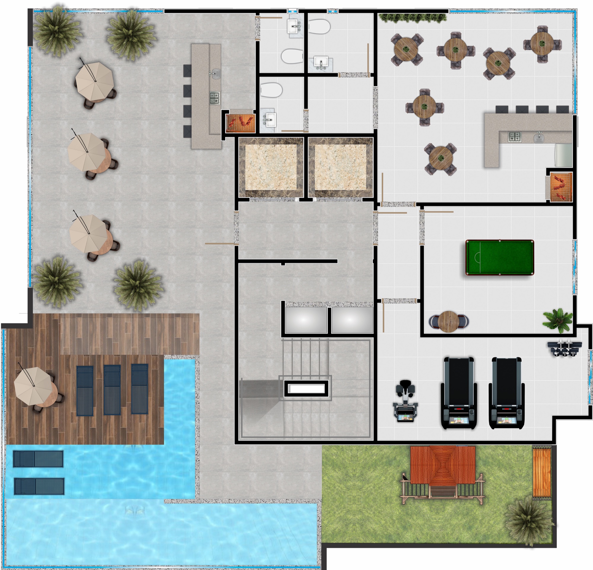 Veneza Residence — Plantas 2