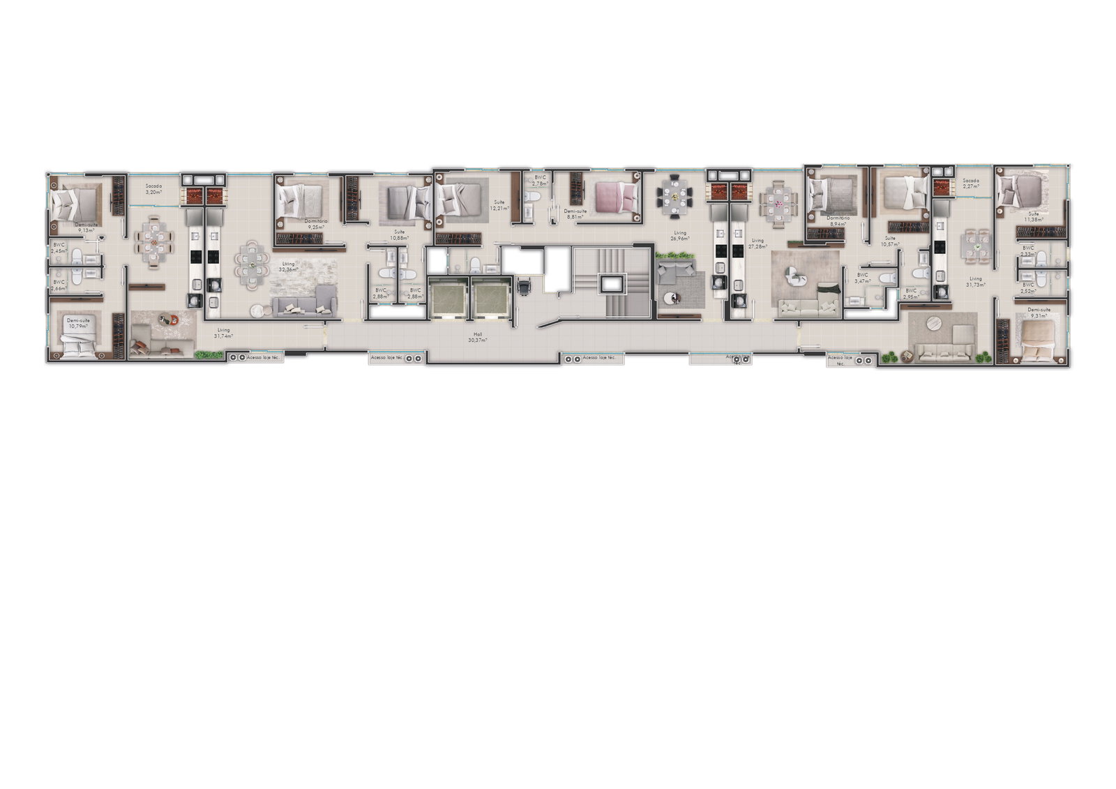Villa Esmeralda — Plantas 2