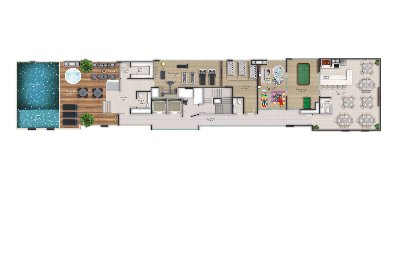 Villa Esmeralda — Plantas 8