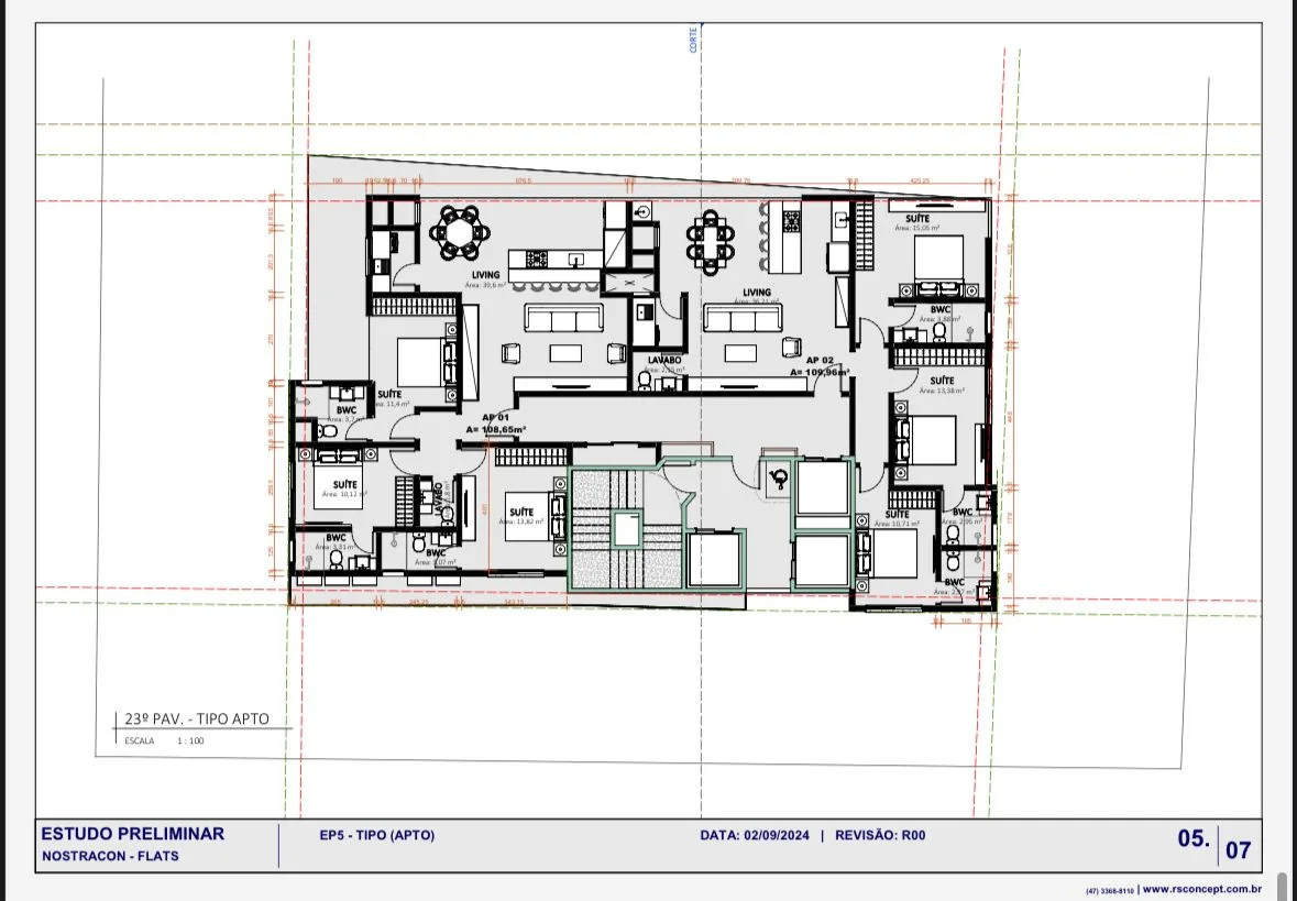 Villa Venezia — Planta 7
