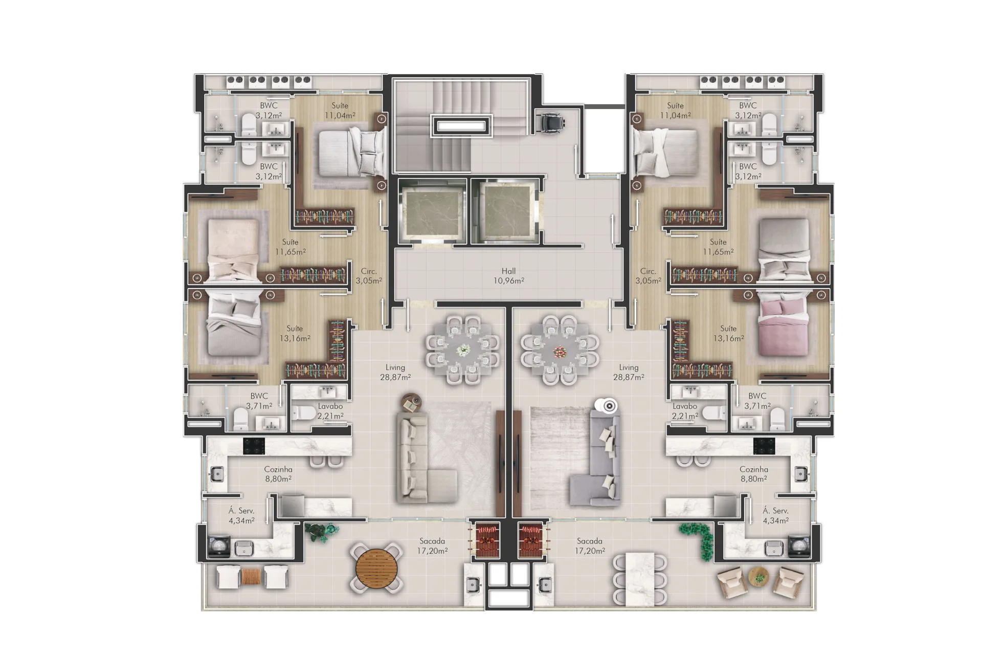 Vista Paradiso Concept — Planta 1