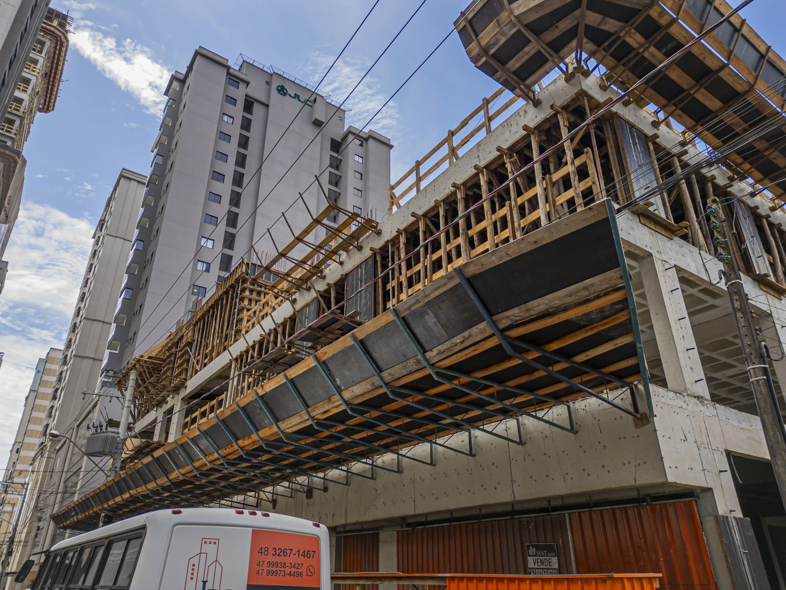 Vivamar Residence — Andamento da obra 2