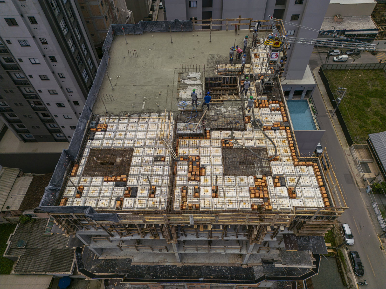 Vivamar Residence — Andamento da obra 12