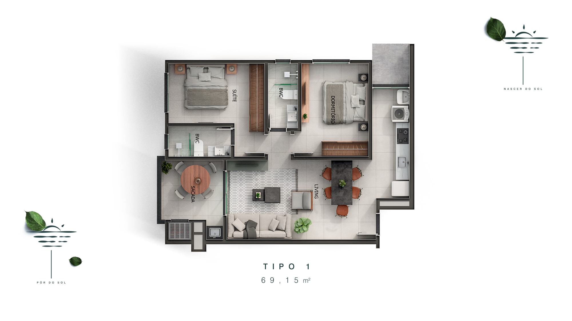 Vive la Vie Residence — Plantas 2