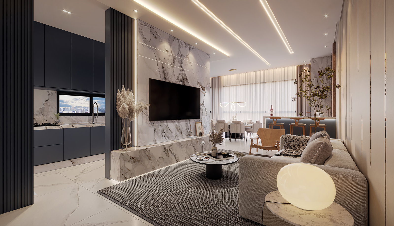 Volo Lumini — Renders e ambientes 9