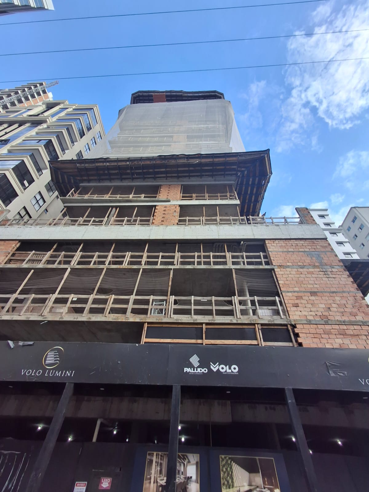 Volo Lumini — Andamento da obra 11