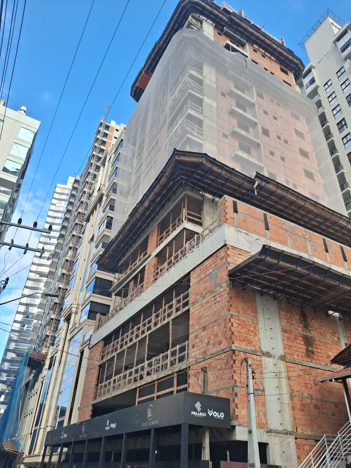 Volo Lumini — Andamento da obra 12