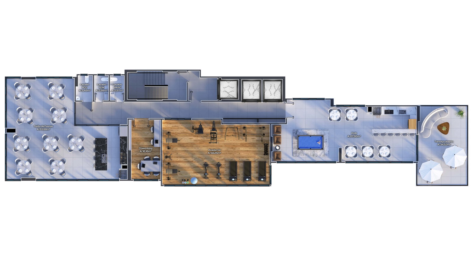 Oceânico Flats — Planta 2