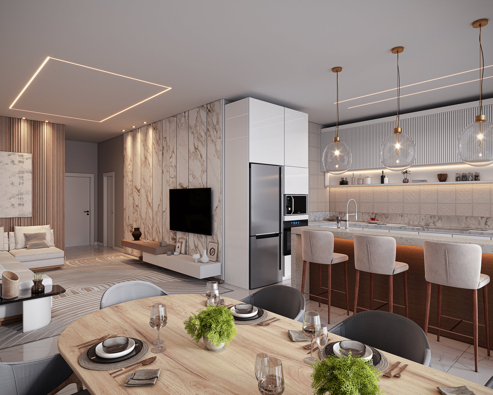 Caprese Residenziale — Render 10