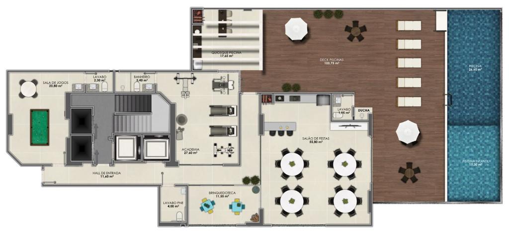 Residencial Yaris — Planta 1