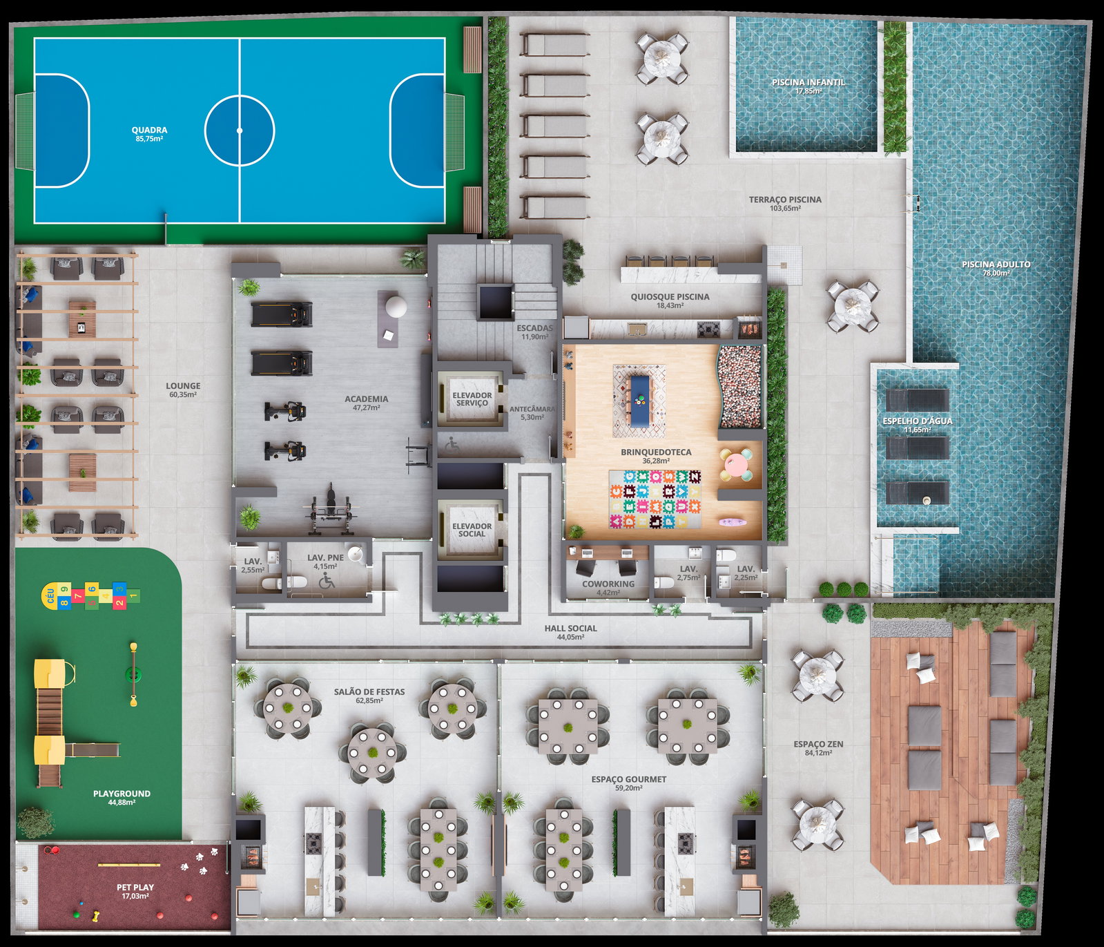 Eternity Residence — Planta 1