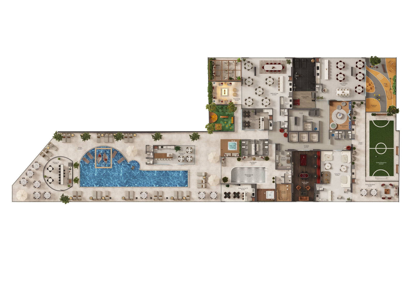 Rubelita Palace Residence — Planta 3