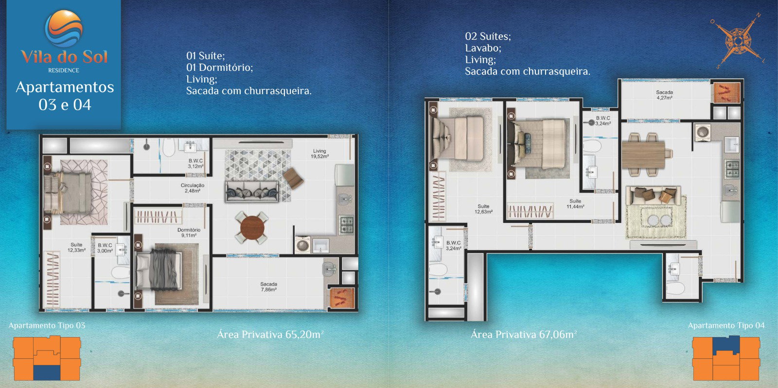 Vila do Sol — Planta 1