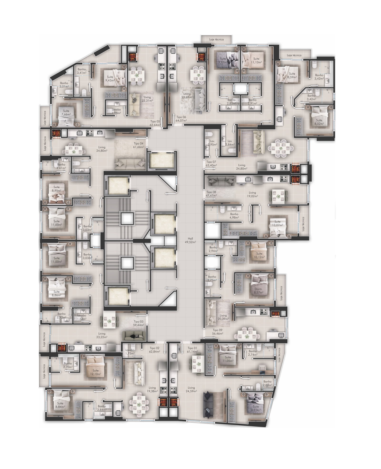 Salem Flats — Planta 1