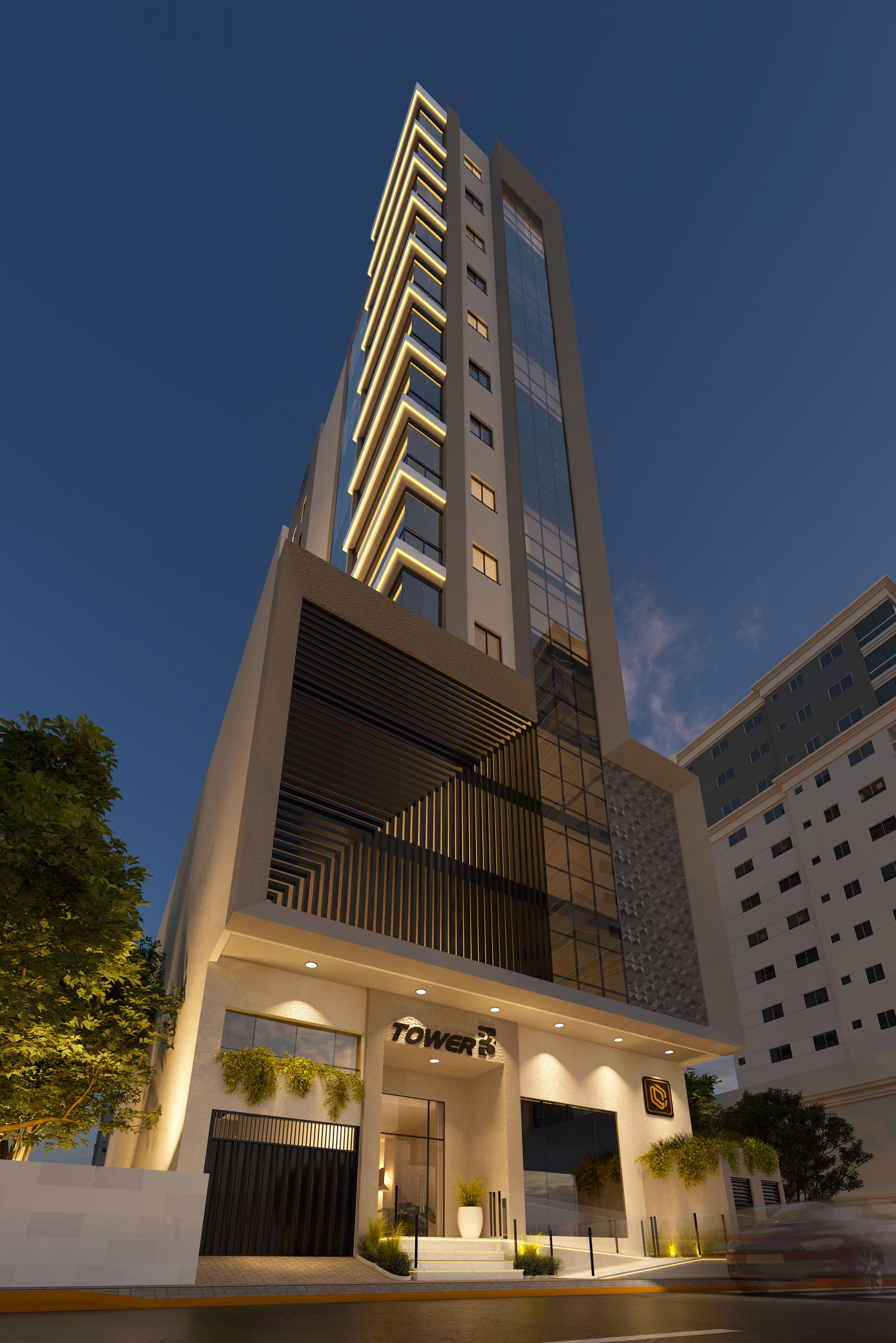 Tower 23, empreendimento na Meia Praia, Itapema